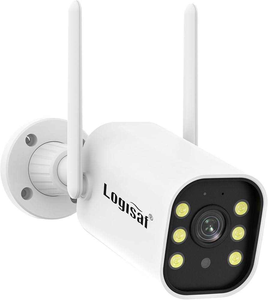 Amazon.co.jp: 防犯カメラ 屋外 ワイヤレス Logisaf AI人体検知 増設