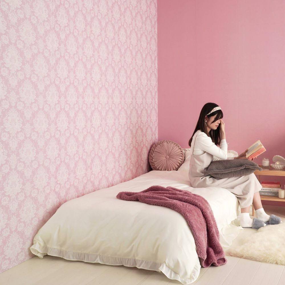 Amazon | 壁紙屋本舗 Mon Sucrier 壁紙 クロス 質感 色味チェック