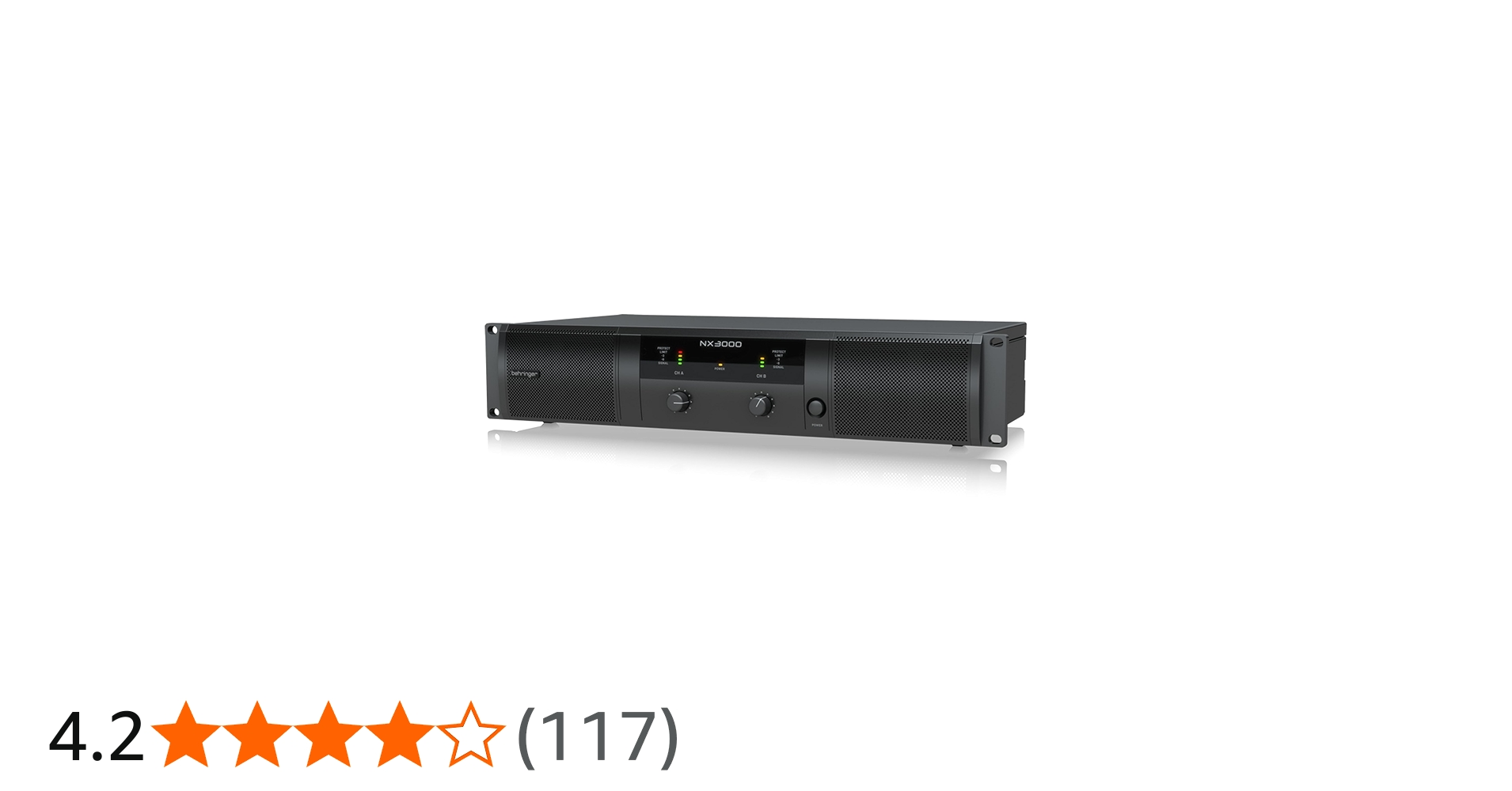 Amazon | ベリンガー パワーアンプ クラスD 1500ワット 2ch