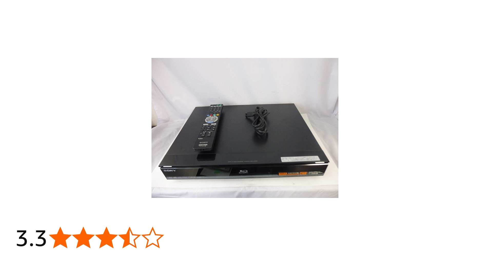 Amazon | SONY 320GB 2チューナー ブルーレイレコーダー BDZ-T75
