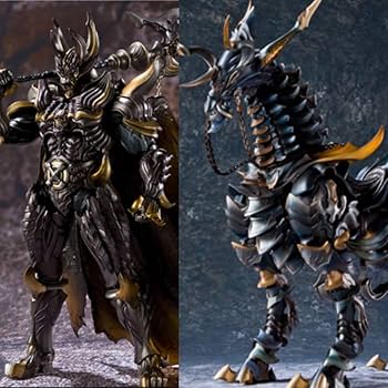 Amazon.co.jp: 牙狼 GARO 魔戒可動 暗黒騎士 キバ 魔導馬 ライゴウ