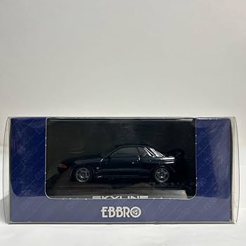 Amazon | EBBRO 1/43 NISSAN SKYLINE GT-R BNR32 Dark Blue エブロ