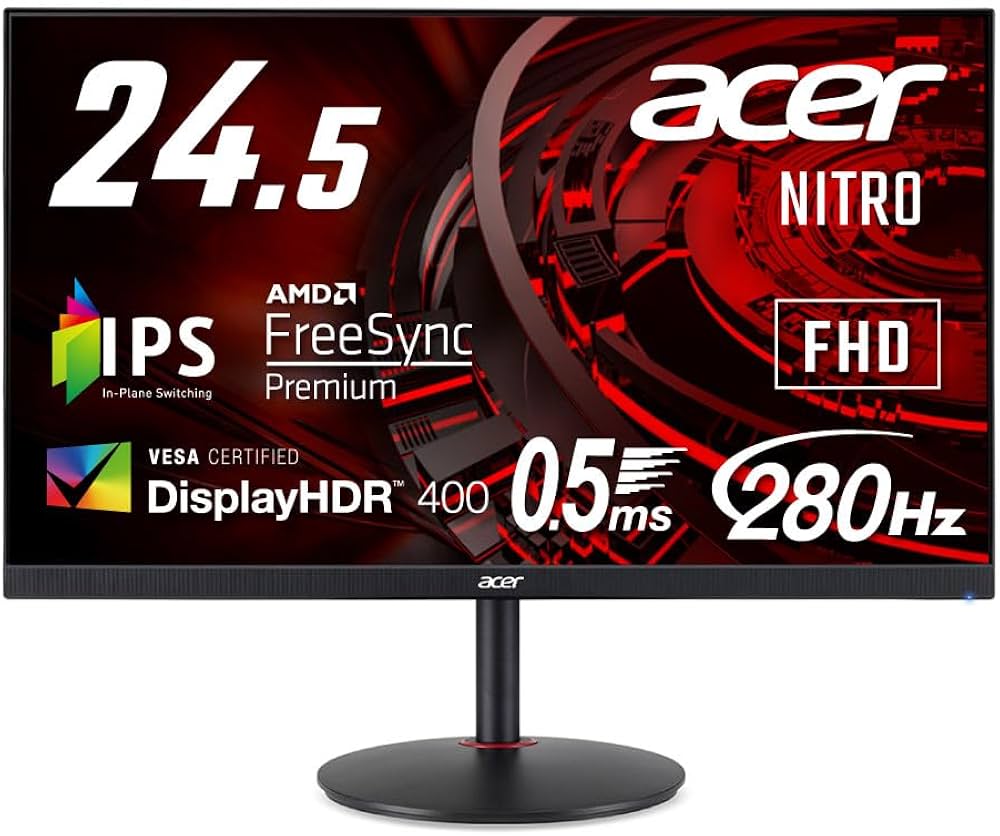 Amazon.co.jp: Acer ゲーミングモニター Nitro XV252QZbmiiprx 24.5