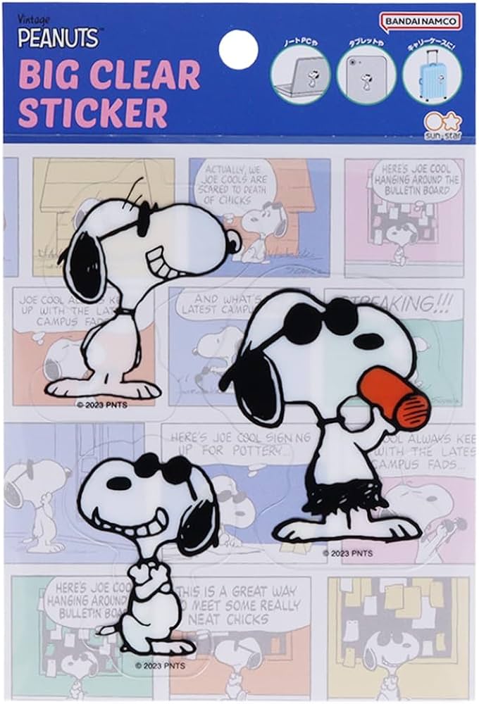 Amazon | サンスター文具(Sun-Star Stationery) スヌーピー シール