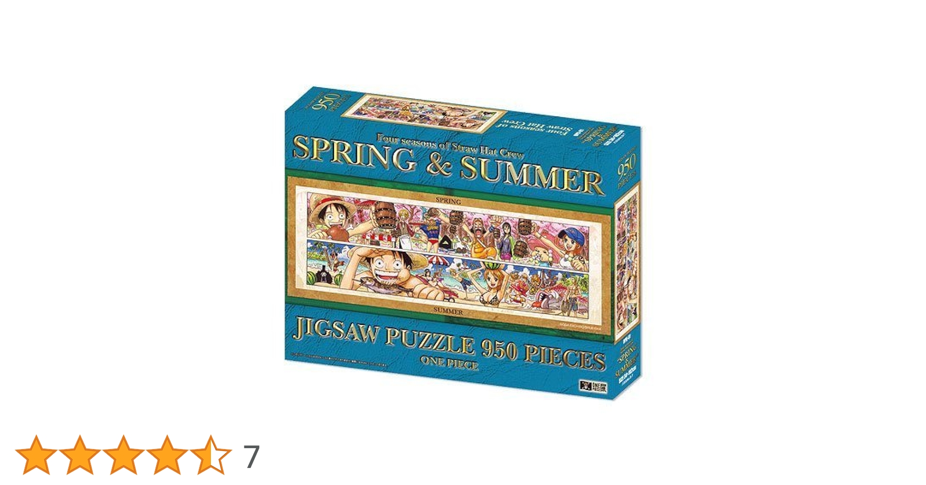 ONEPIECE展ジグソーパズル 春＆夏、秋＆冬 2種セット ONEPIECE展