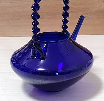 Amazon | 長崎硝子 長崎ガラス 酒器揃 注器 杯 セット 瑠璃コバルト