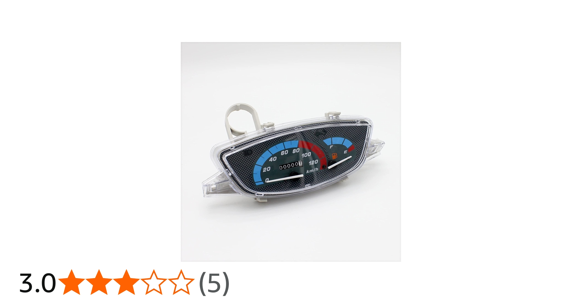 Amazon.co.jp: スピードメーター 120km バイク用 バイクパーツ 社外品