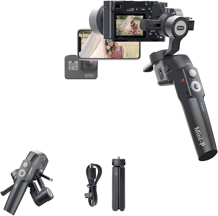 Estabilizador Moza Mini-P Gimbal para Câmera e Smartphone | Amazon