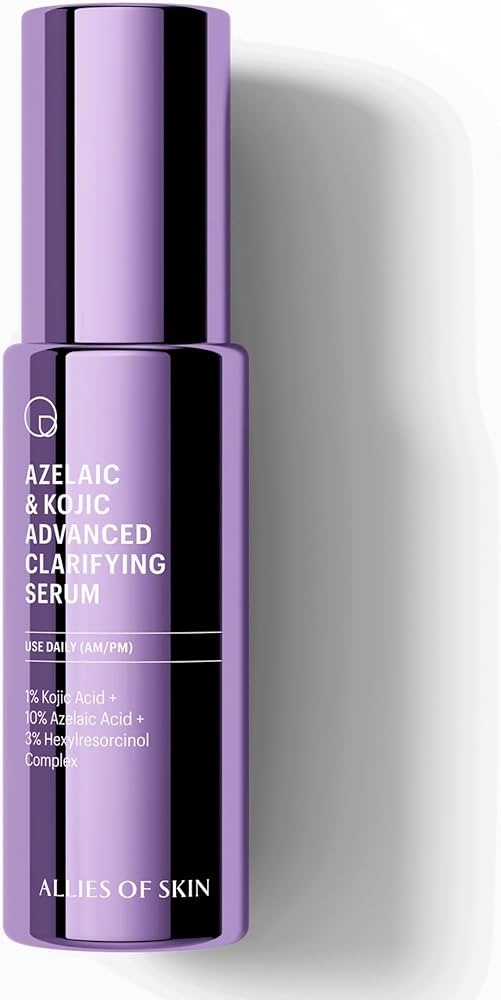 Amazon.com: Allies of Skin Azelaic & Kojic Clarifying Face Serum