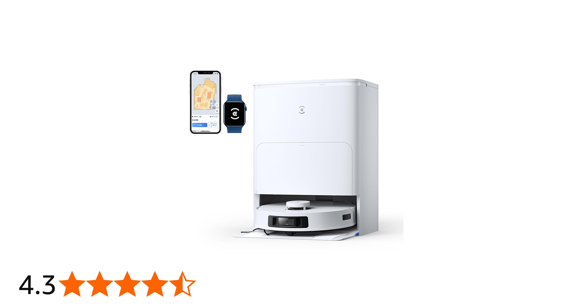 Amazon | 【ECOVACS 真のエッジモップを実現した絡まないDEEBOT