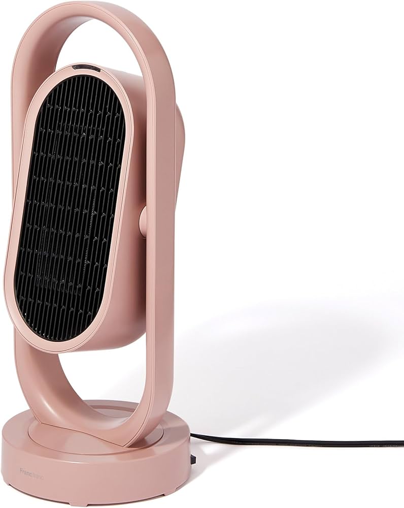 Amazon | Francfranc フランフラン ロッコ 3Dファンヒーター ピンク 2