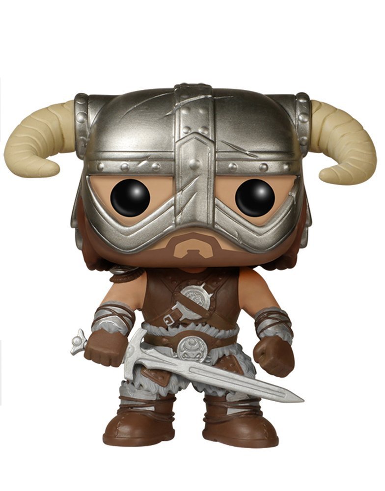 Amazon.com: Funko Skyrim Dovahkiin Pop Vinyl Figure,Multi-colored