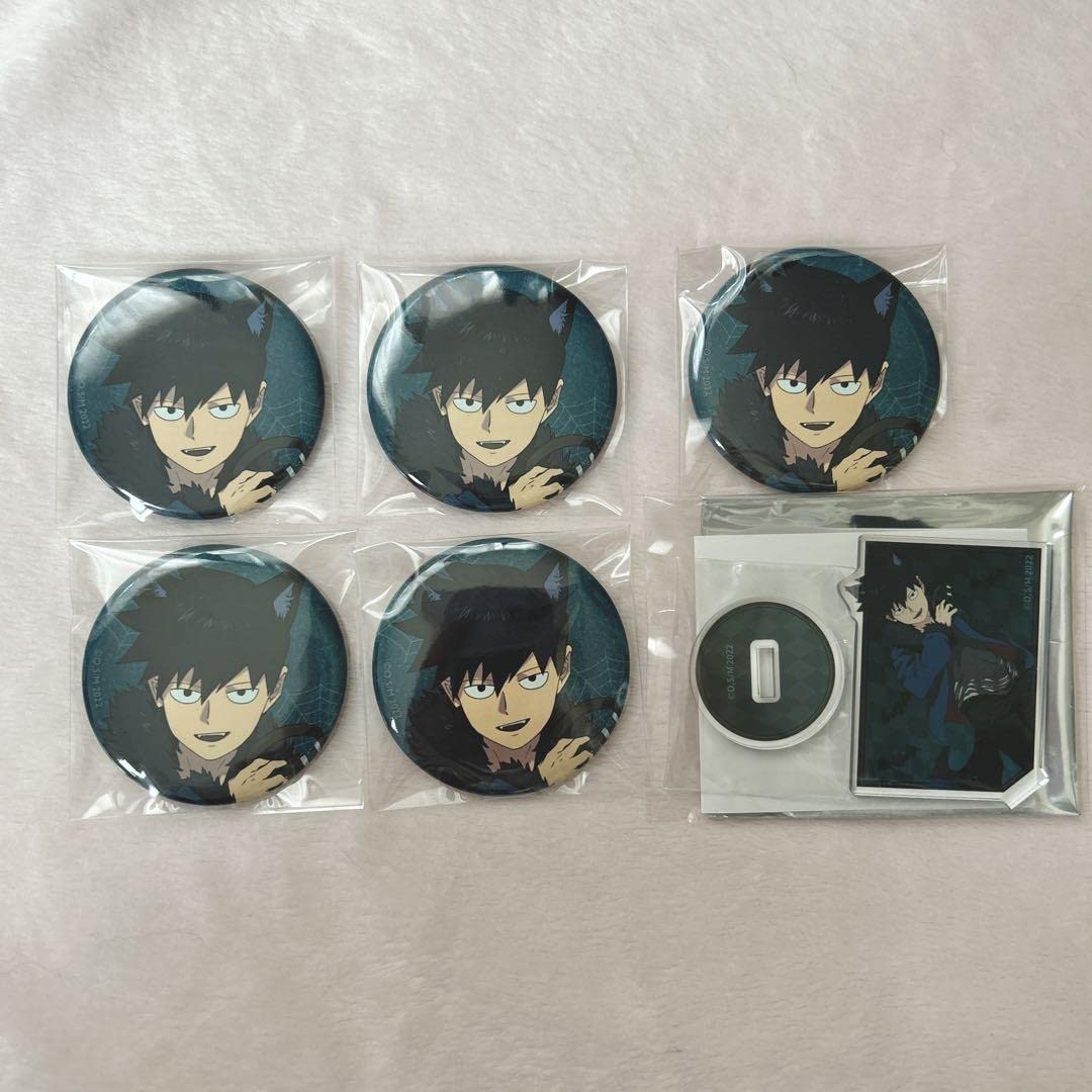 Amazon.co.jp: モブサイコ100 影山律 缶バッジ アクスタ セット : おもちゃ