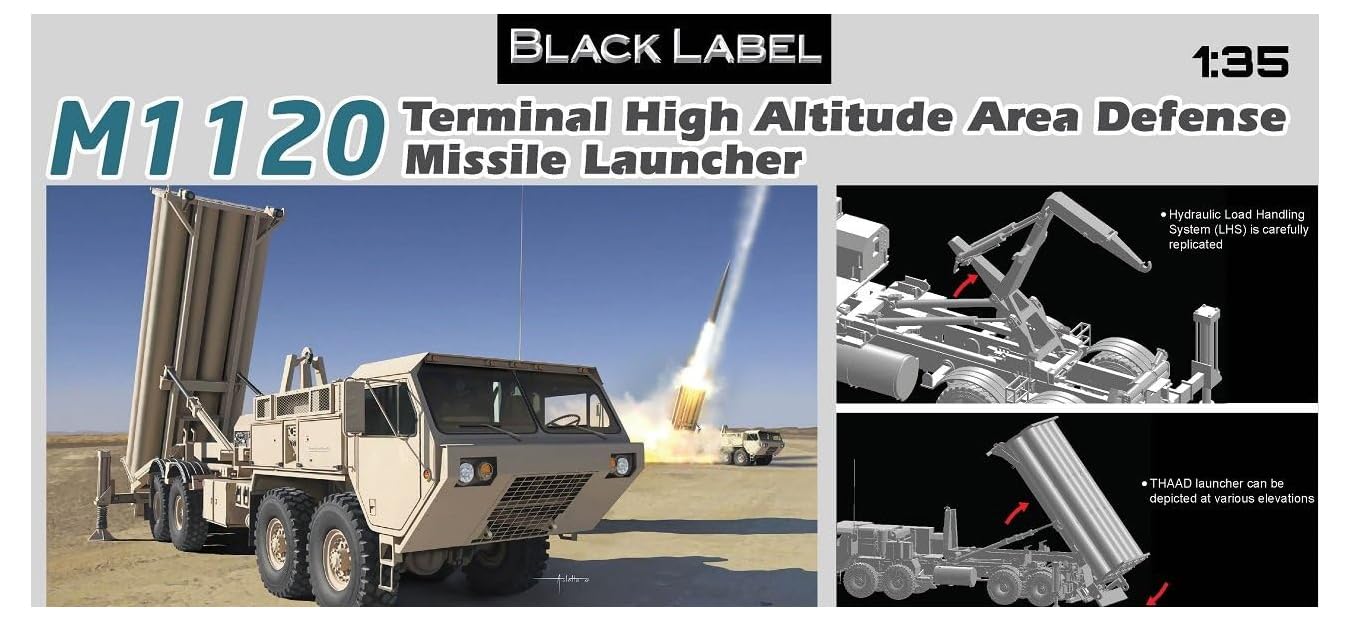Amazon | ブラックラベル 1/35 アメリカ軍 M1120 THAAD/サード