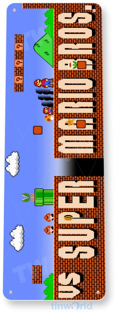 Amazon.co.jp: Tinworld ブリキ看板:スーパーマリオブラザーズ