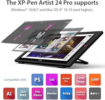 Amazon.co.jp: XP-Pen 液タブ 23.8型 2K QHD 液晶ペンタブレット