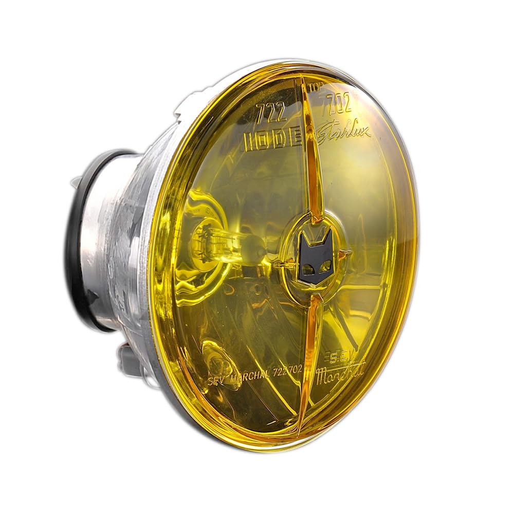 Amazon | マーシャル 722・702ヘッドランプ イエローレンズ 4輪用 800