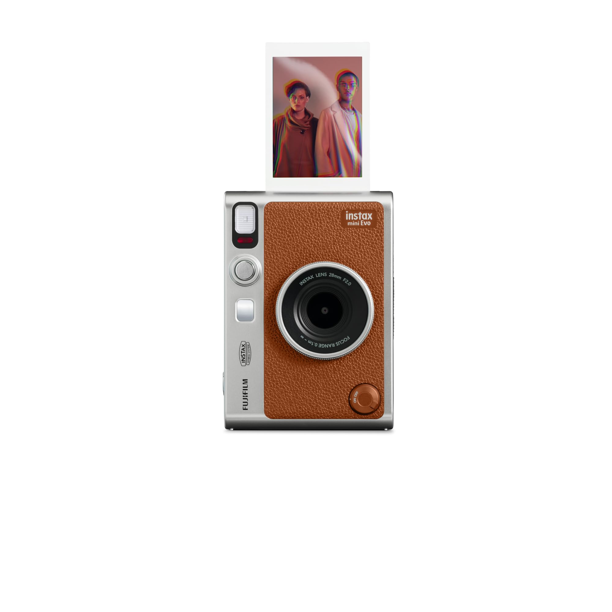 Amazon.com : Fujifilm Instax Mini EVO Instant Camera - Brown