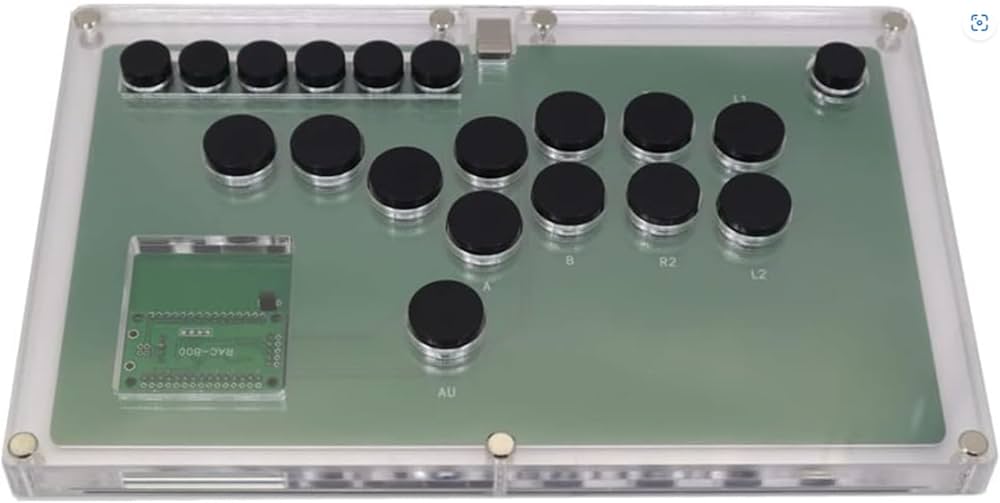 Amazon.co.jp: OLMMT 薄型 指キー 全ボタン 格闘ゲーム PC