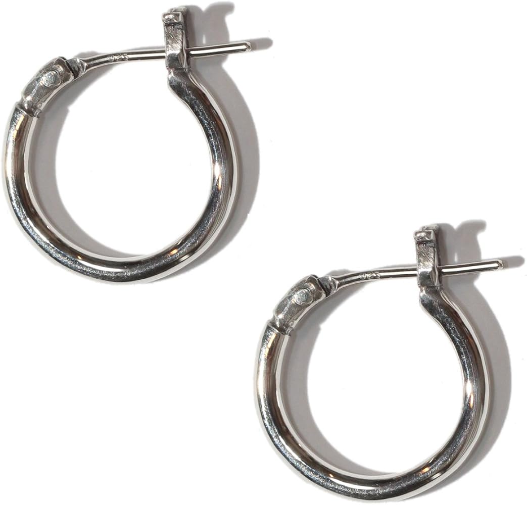 Amazon | VIVIFY ビビファイ 両耳用 2個セット ピアス シルバーHoop