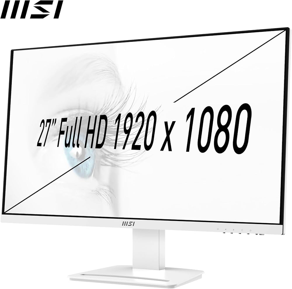 Amazon.co.jp: MSI PRO MP273AWDE (69 cm (27 Zoll)、weiß、FullHD