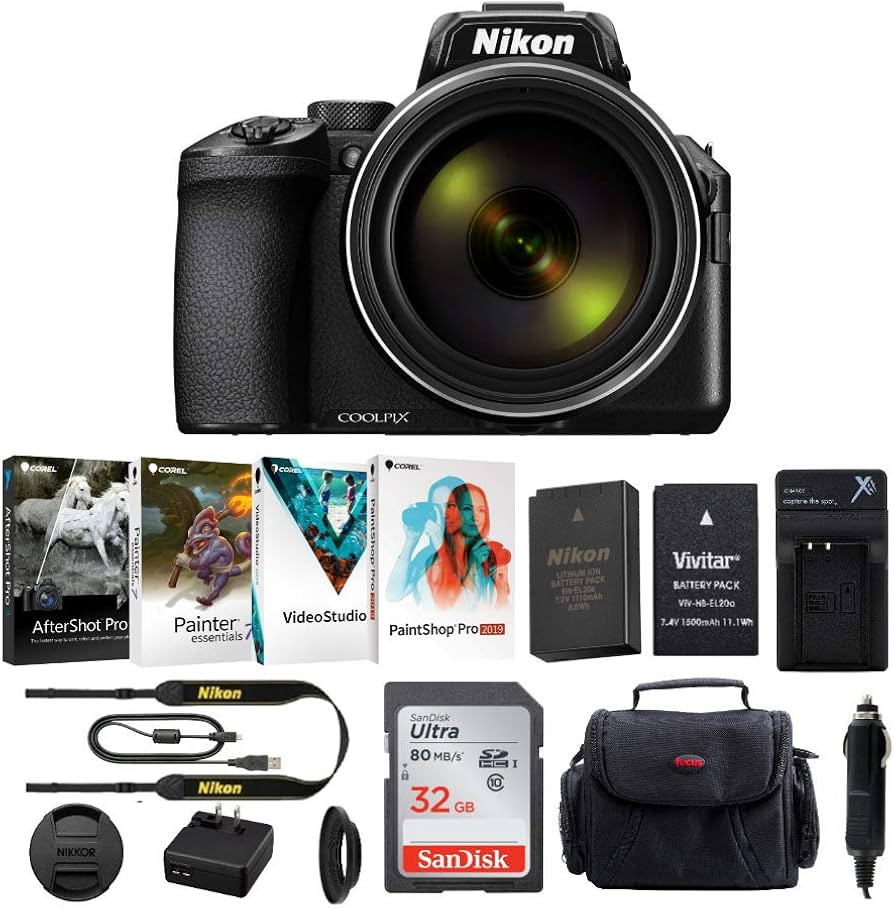 Amazon.com : Nikon COOLPIX P950 Digital Camera (Black) with 32GB