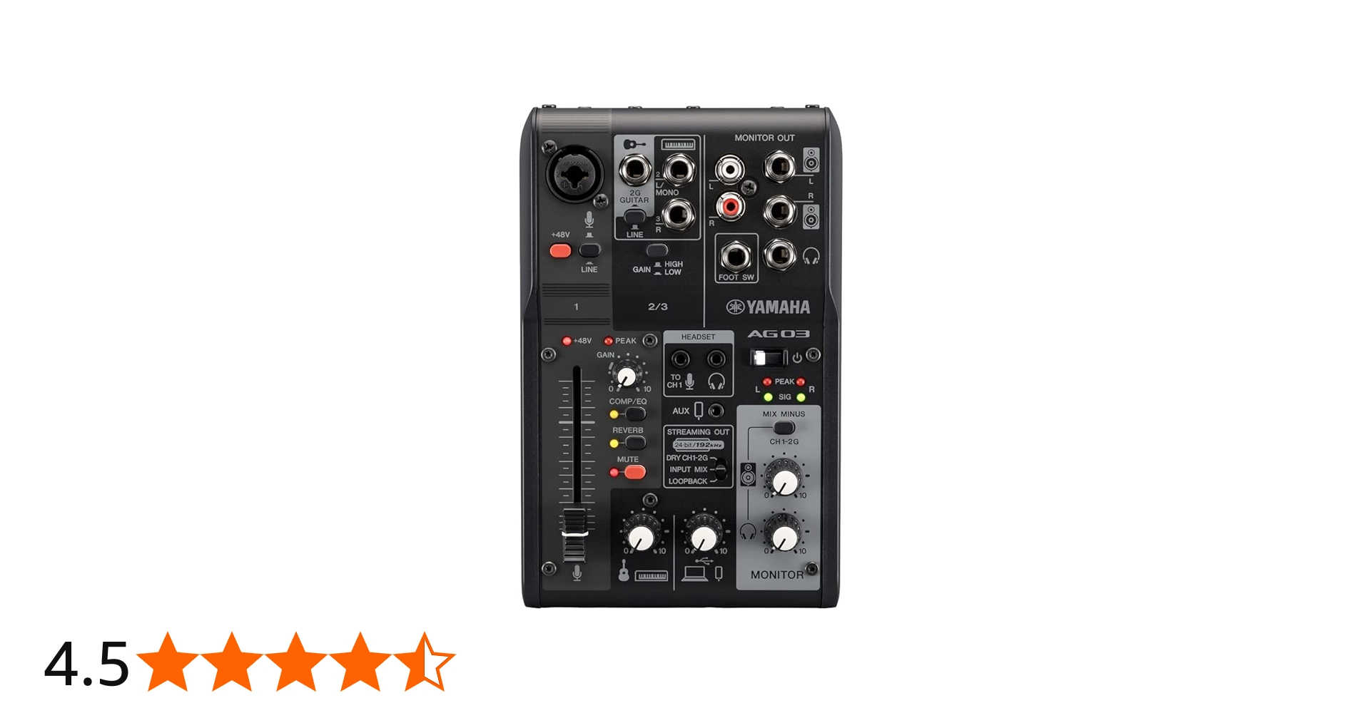 Amazon.co.jp: ヤマハ(YAMAHA) ライブストリーミングミキサー 3