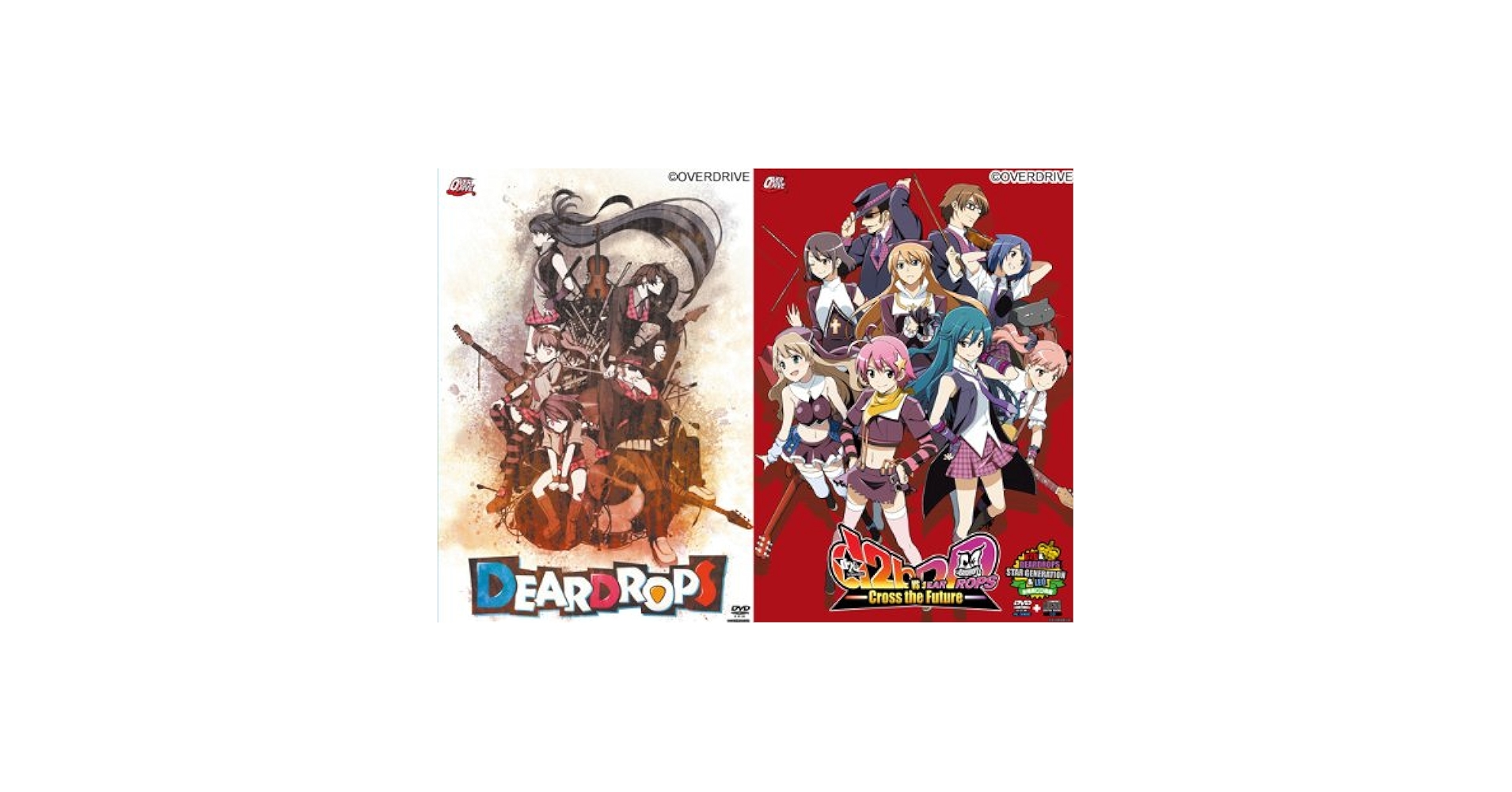 DEARDROPS × キラ⭐︎キラ 直筆サイン入色紙 OVERDRIVE DEARDROPS