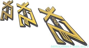 Amazon | MAXIMASELECT エンブレム 3点セット ホンダ対応 ライブディオ