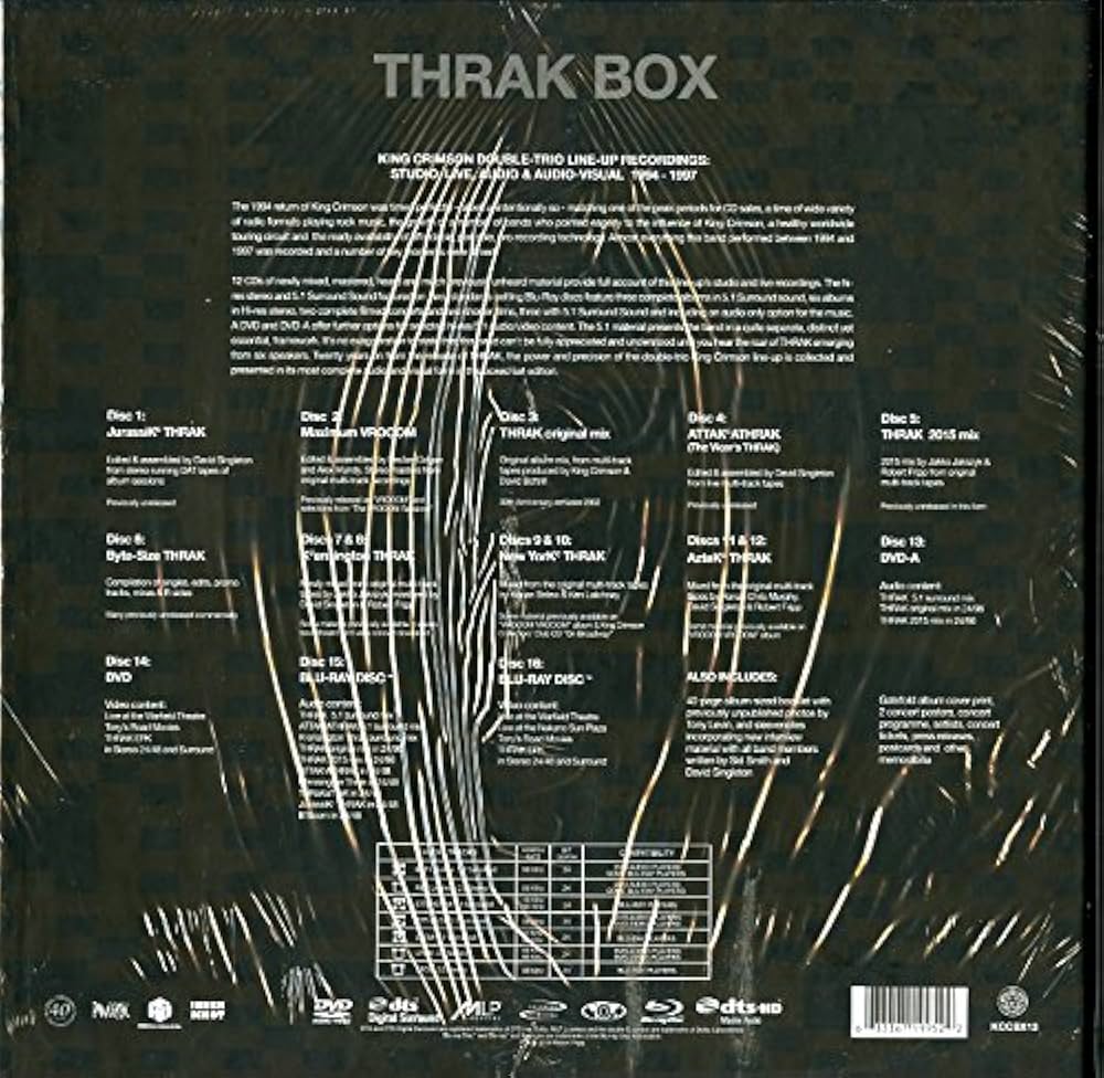 King Crimson - Thrak Box Set - Amazon.com Music