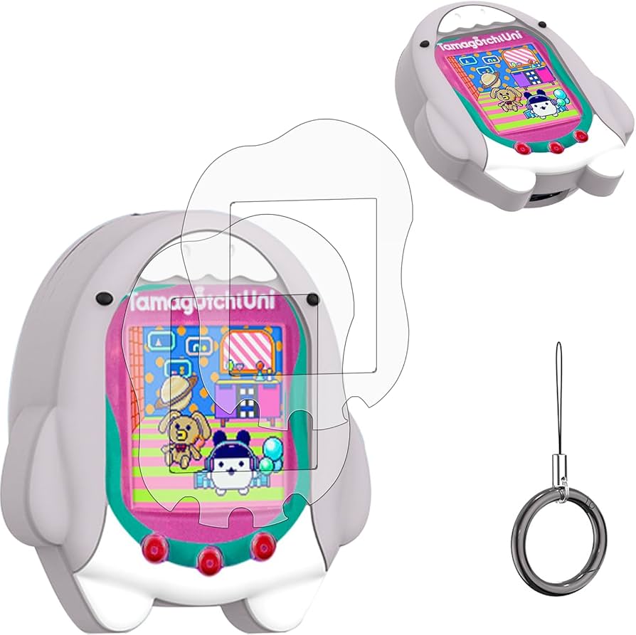 Amazon.co.jp: Tamagotchi Uni 用 ケース 保護フィルム(2枚