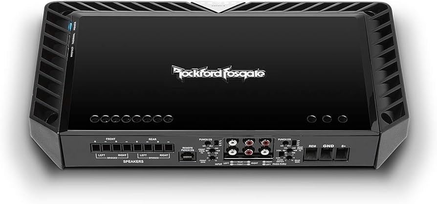 Amazon.co.jp: ROCKFORD ロックフォード T600-4 4チャンネルアンプ