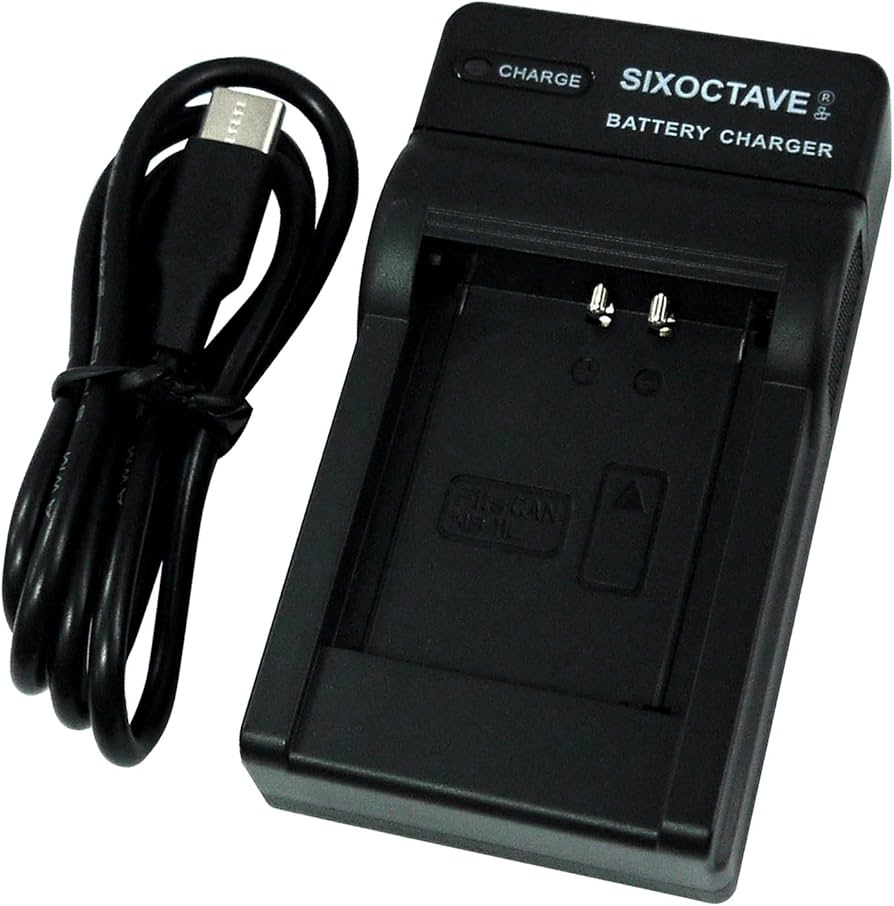 Amazon | SIXOCTAVE NB-11L/NB-11LH キヤノン 互換 USB 充電器 カメラ