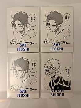 Amazon.co.jp: ブルーロック 糸師冴 士道龍聖 ぱしゃこれ : おもちゃ