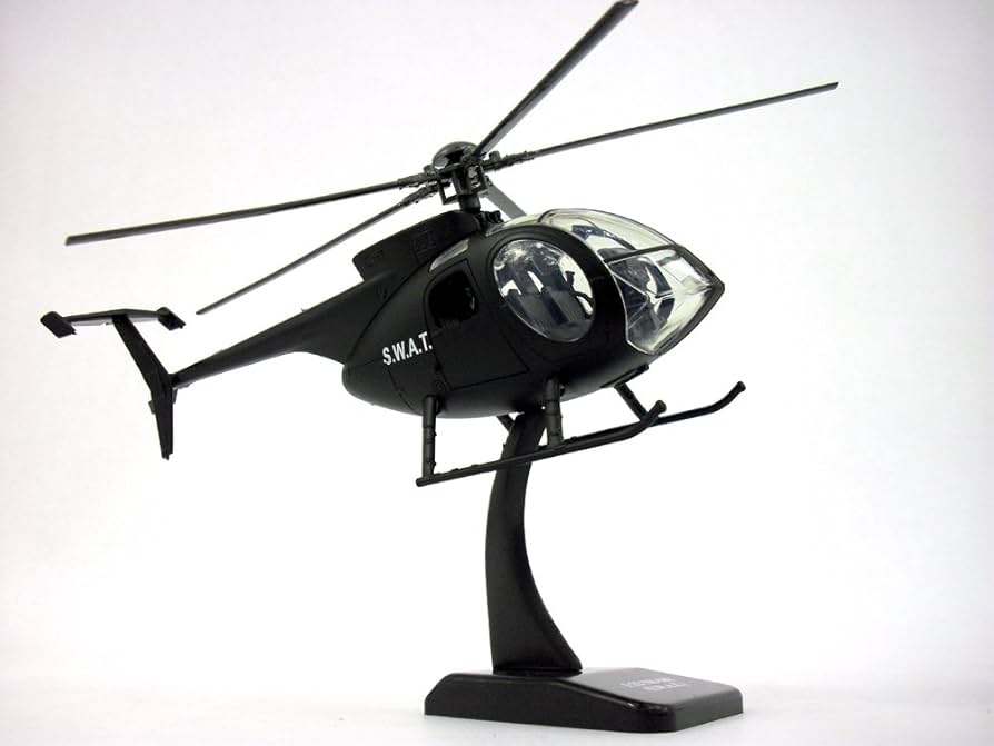 Amazon.co.jp: AugustaWestland NH-500 (SWAT) / Hughes 500 1/32