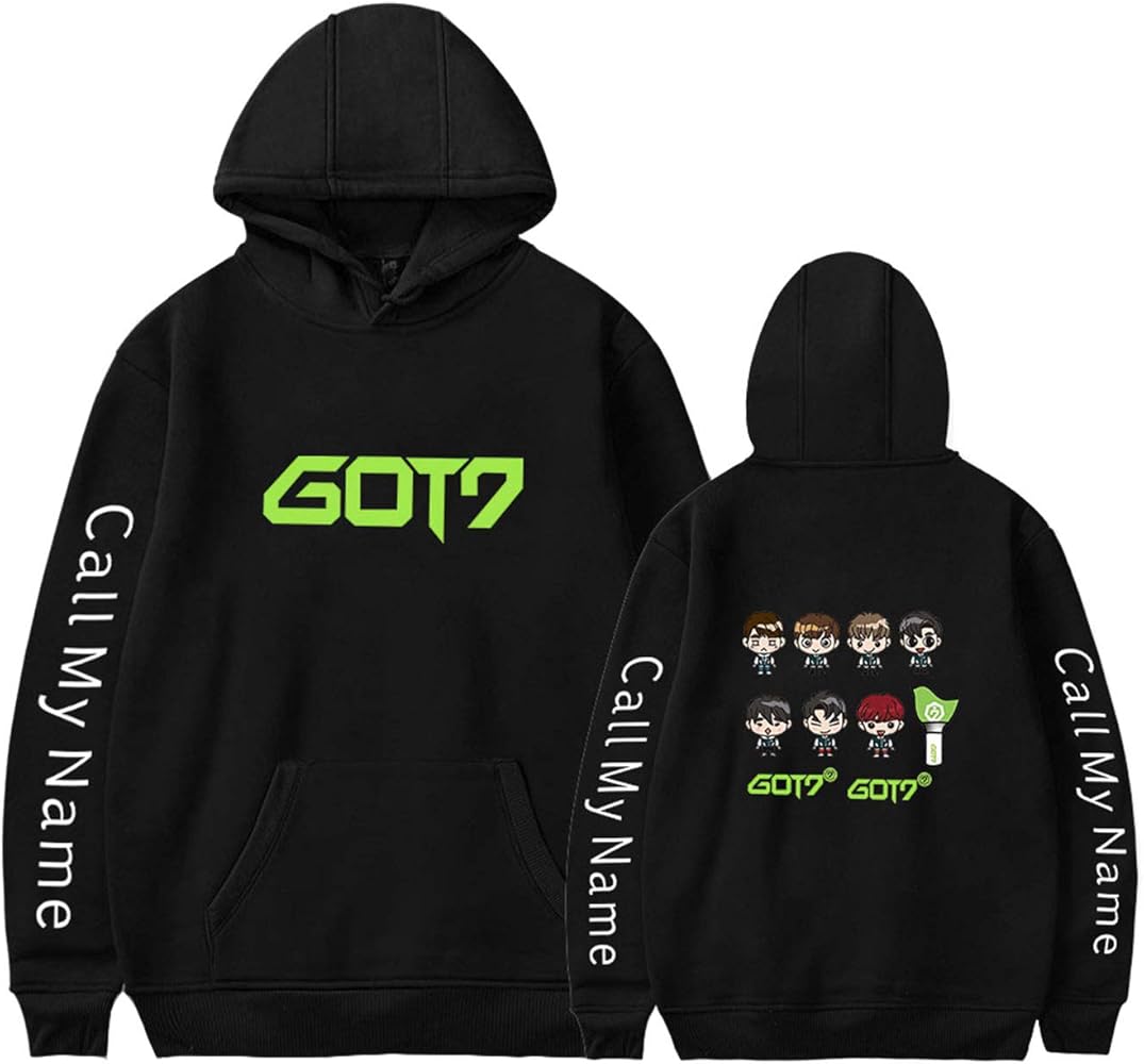 Amazon.com: Xkpopfans GOT7 Hoodie Album Call My Name Support