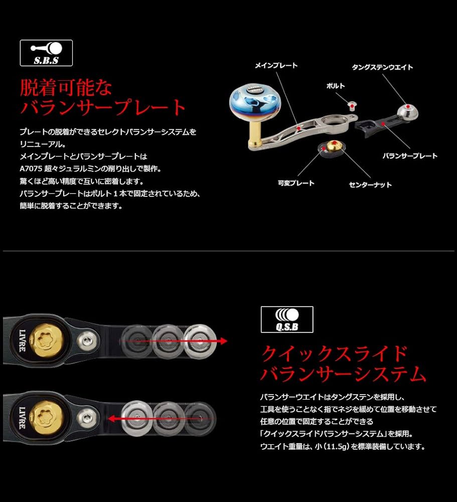 Amazon | リブレ(LIVRE) SB 60-65 ダイワB1用 (ガンメタプレート+