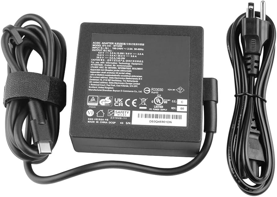 Amazon.com: 140W USB C Prestige 14 AI Studio Charger Compatible