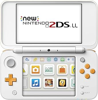 Amazon.com: NEW New Nintendo 2DS LL Console System White x Orange