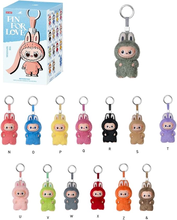 THE MONSTER PIN FOR LOVE シリーズ ぬいぐるみ ペンダント を抽選で