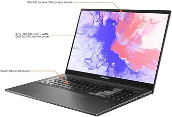 Windowsノート本体 ASUS Vivobook X7600 i7-11370H RTX3050 4K ASUS