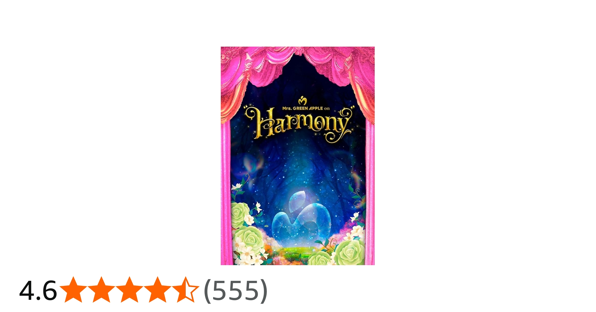 Amazon.co.jp: Mrs. GREEN APPLE on “Harmony” (2枚組) [DVD] : Mrs