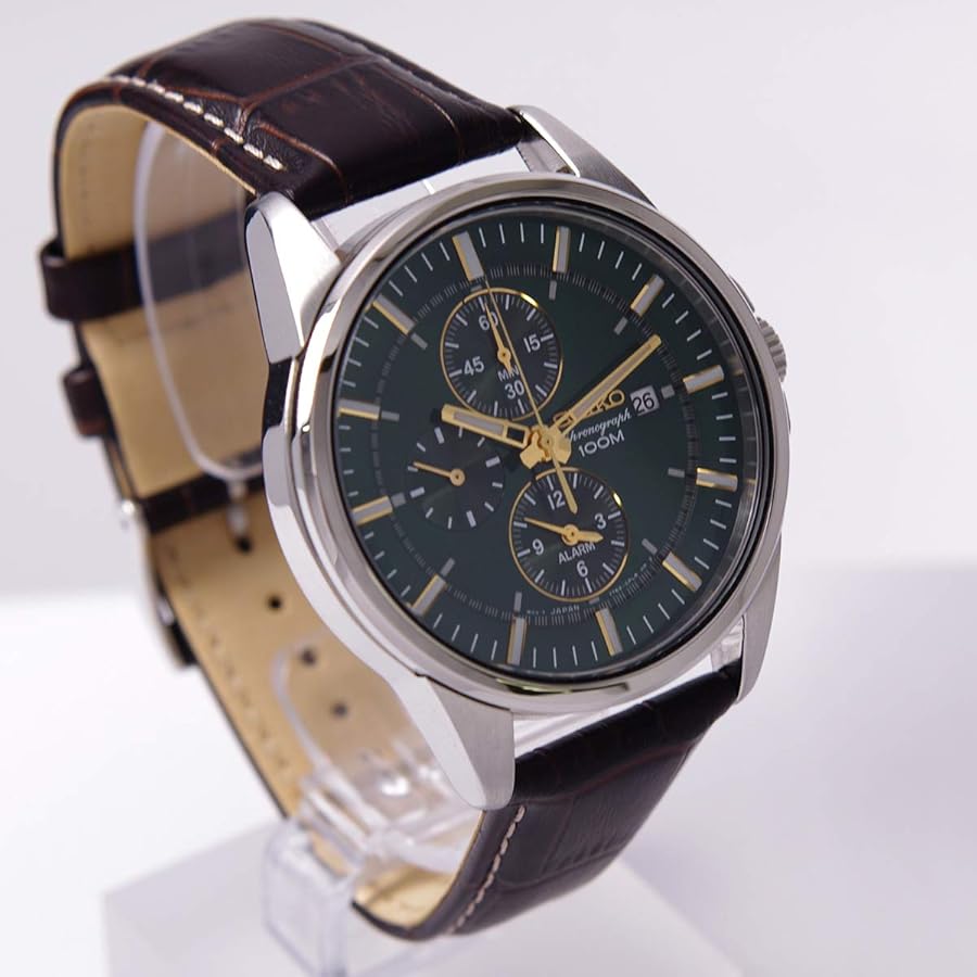Amazon.co.jp: [セイコー]SEIKO 腕時計 クオーツ 海外モデル クロノ