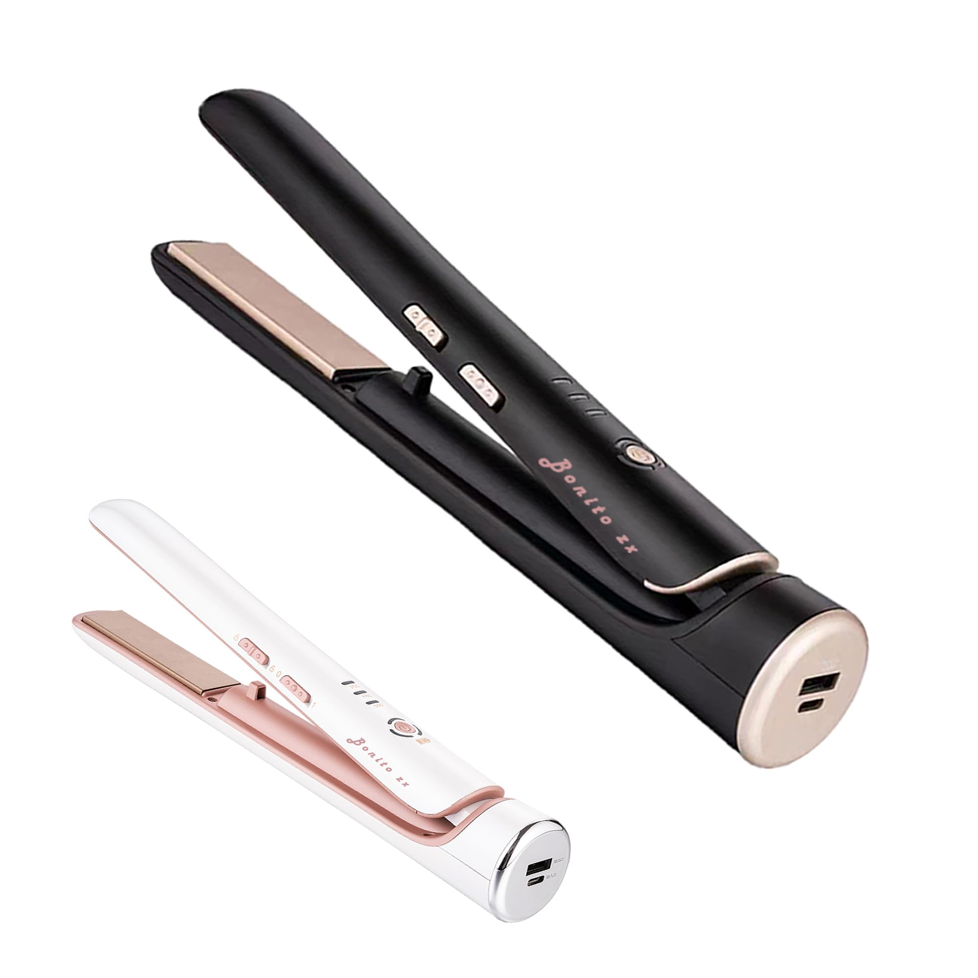 Amazon | 【コードレス・ USB充電】コードレスヘアアイロン 5200mAh大