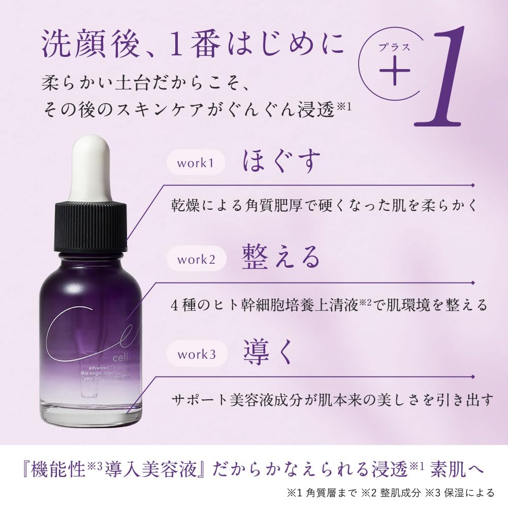 Amazon.co.jp: セルドット 導入美容液 20ml [4種のヒト幹細胞培養液