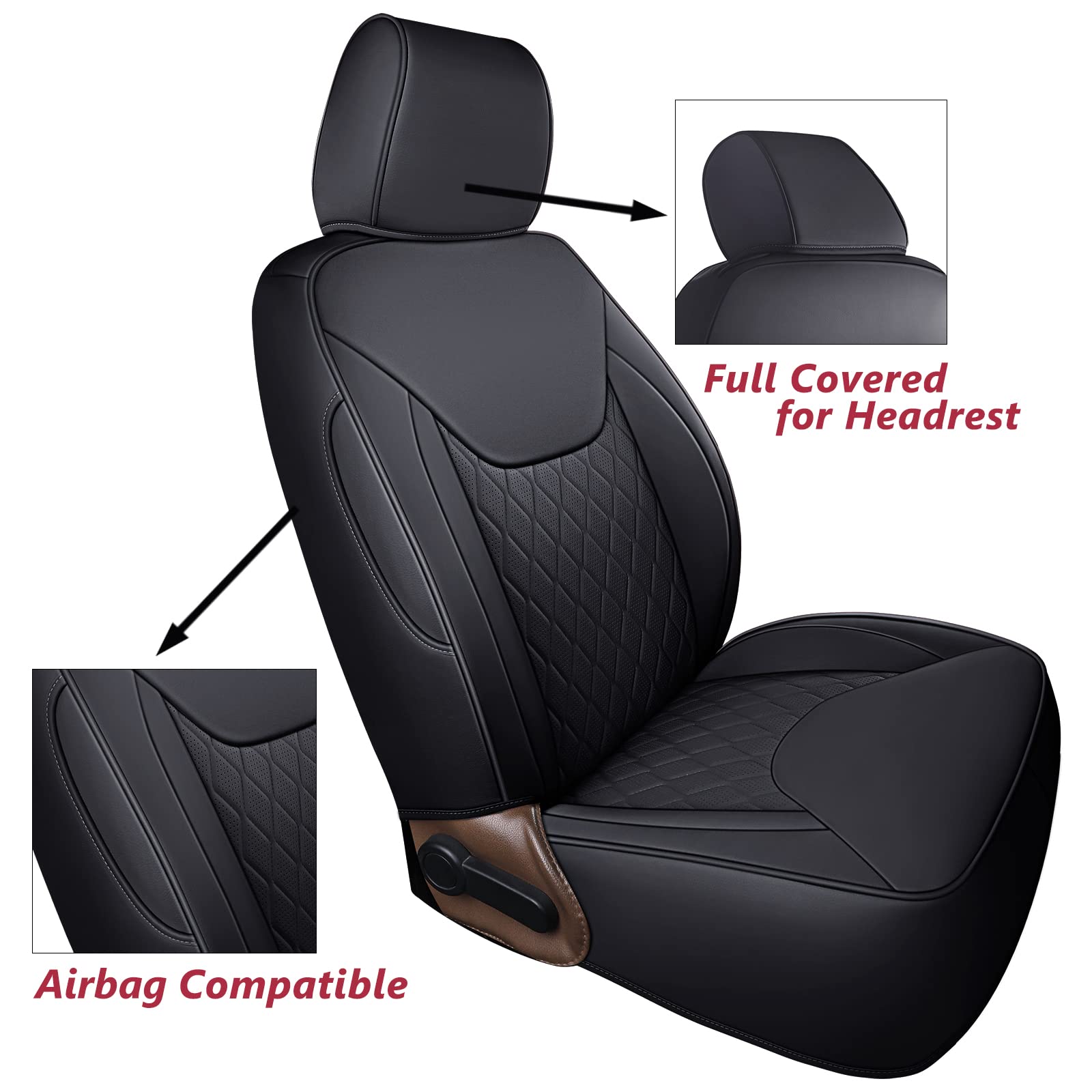 Amazon | Coverado シートカバー 4ドア フルセット ジープラングラー用