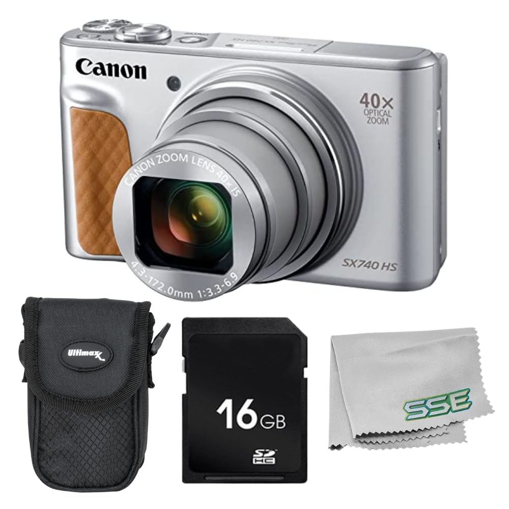 Amazon Canada: Canon PowerShot SX740 HS Digital Camera (Silver