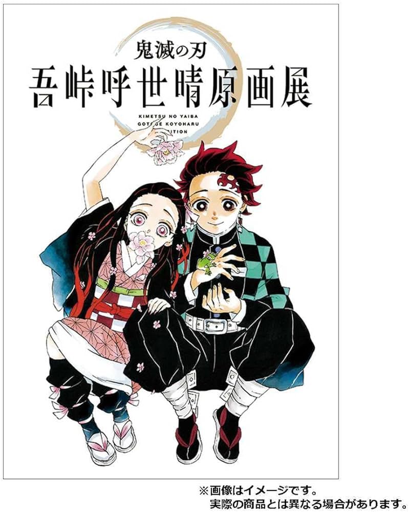 Amazon.co.jp: 鬼滅 吾峠呼世晴 原画展 公式パンフレット 週刊少年