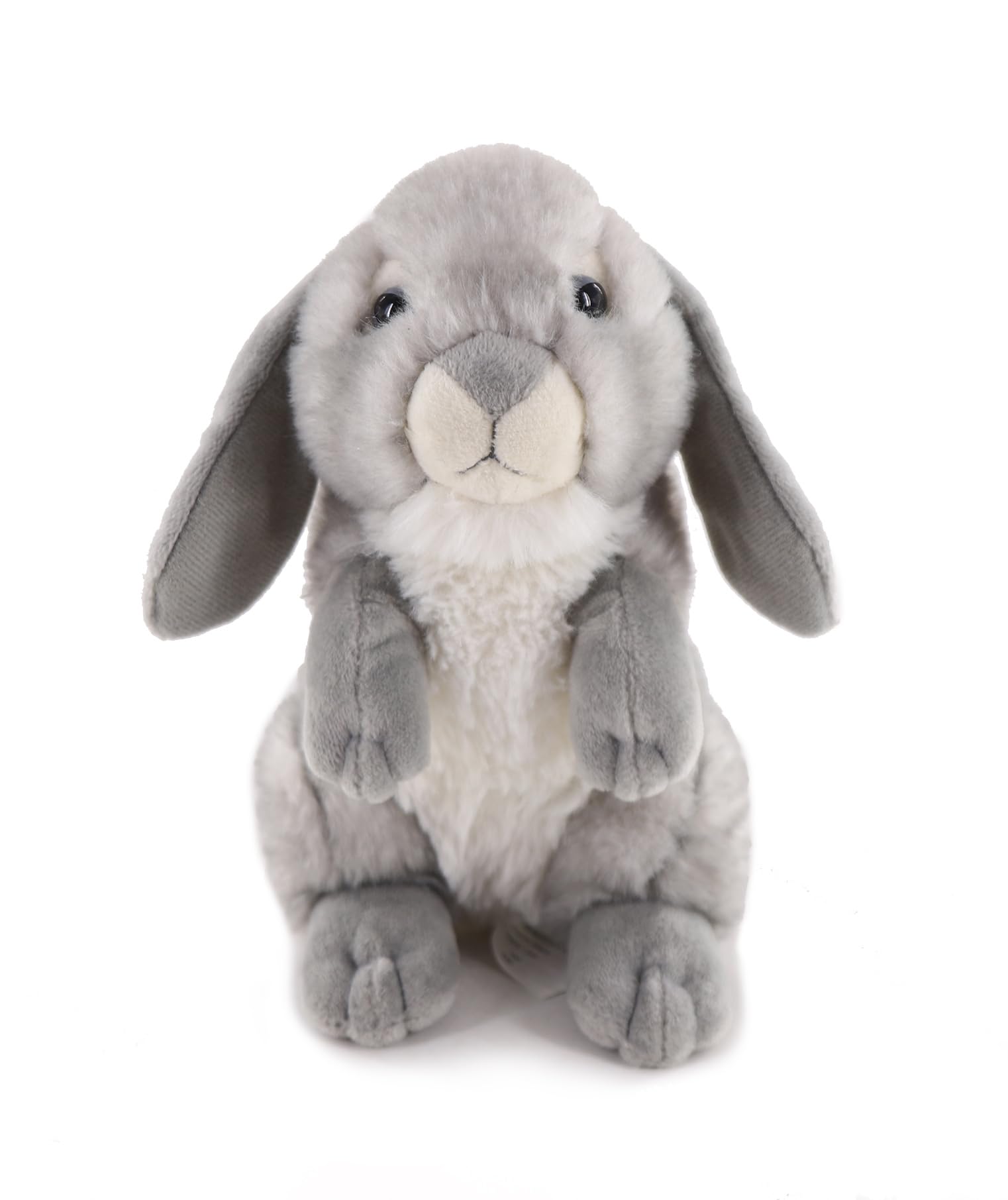 Amazon.co.jp: お庭と牧場の動物シリーズ 垂れ耳うさぎグレー