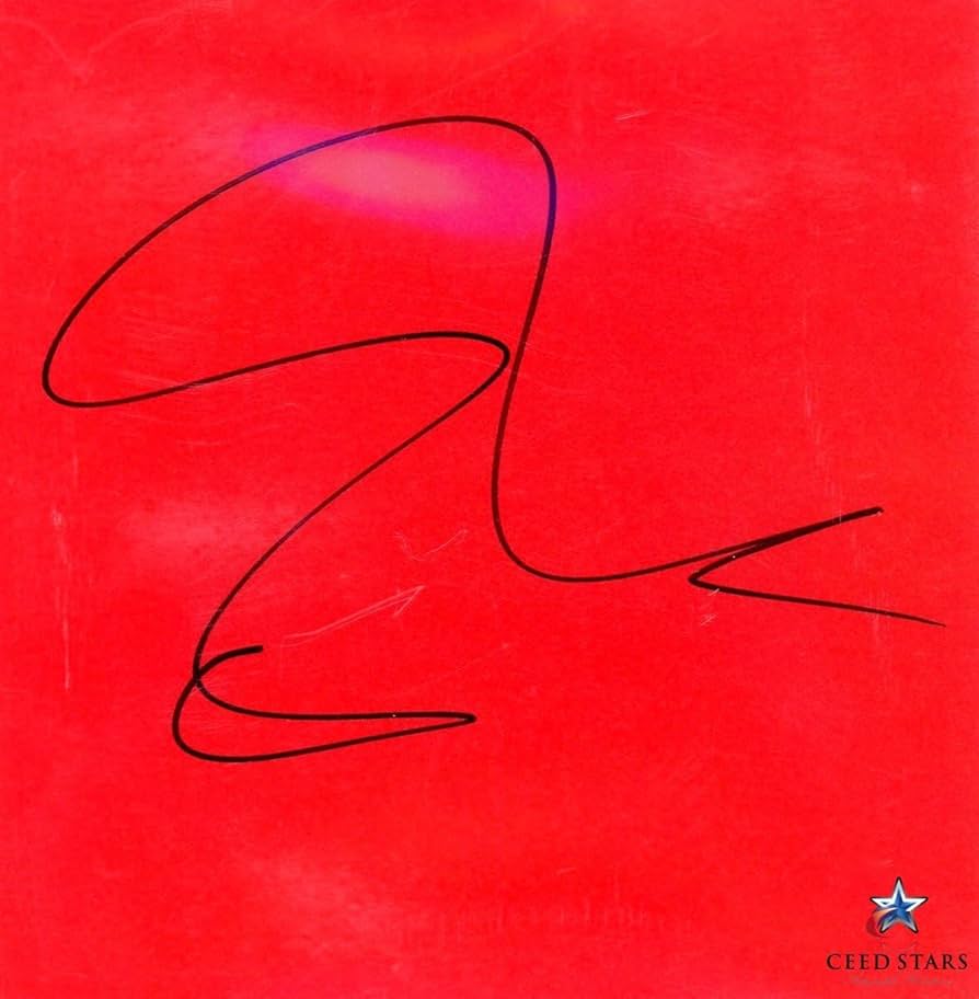 Amazon.co.jp: CS特許エドシーラン 直筆 サイン 入り イコールズ CD